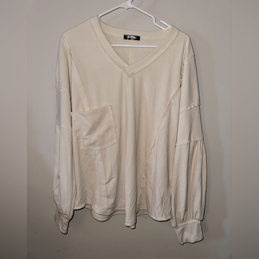 Long Sleeve Knit Top